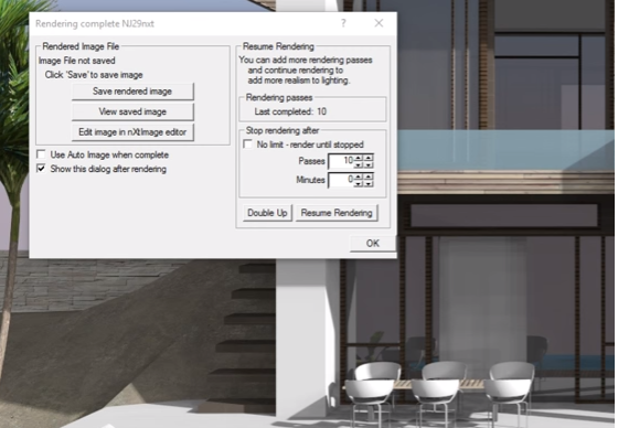 Resume Rendering - DS4M