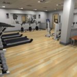 New Gym in Office Block by Damien Henderson