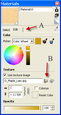 Specify texture image.jpg