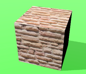 Flat rendering with SketchUp store texture.