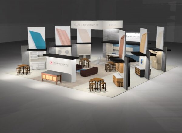 Exhibit/Stage Design Rendering – Render Plus Software